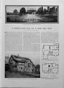 Mrs. Josephine P. Kakas Home 1912 West Medford MA Joseph Prince lauter Architekt - Bild 1 von 1
