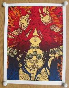 FAITH NO MORE RED ROCKS 2015 MALLEUS ORIGINAL KONZERT POSTER SIEBDRUCK - Bild 1 von 3