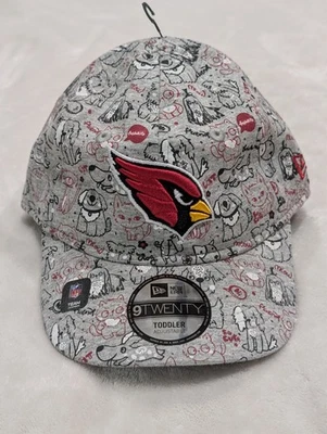 Sombrero de acompañante ajustable Arizona Cardinals para niños pequeños 9Twenty New Era  Foto 1 de 4
