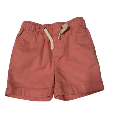 Crewcuts от J. Шорты без застежек для девочек Crew размер 4 коралловые повседневные с карманами на шнурке - Изображение 1 из 4