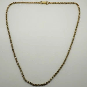 Vintage Kette Halskette goldfarben klassisch minimalistisch 20" - Bild 1 von 8