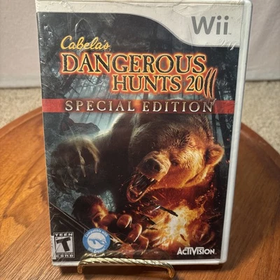 Cabela's Dangerous Hunts 2011 Special Edition (Wii, 2010) Unopened, Wrapped - Image 1 of 4