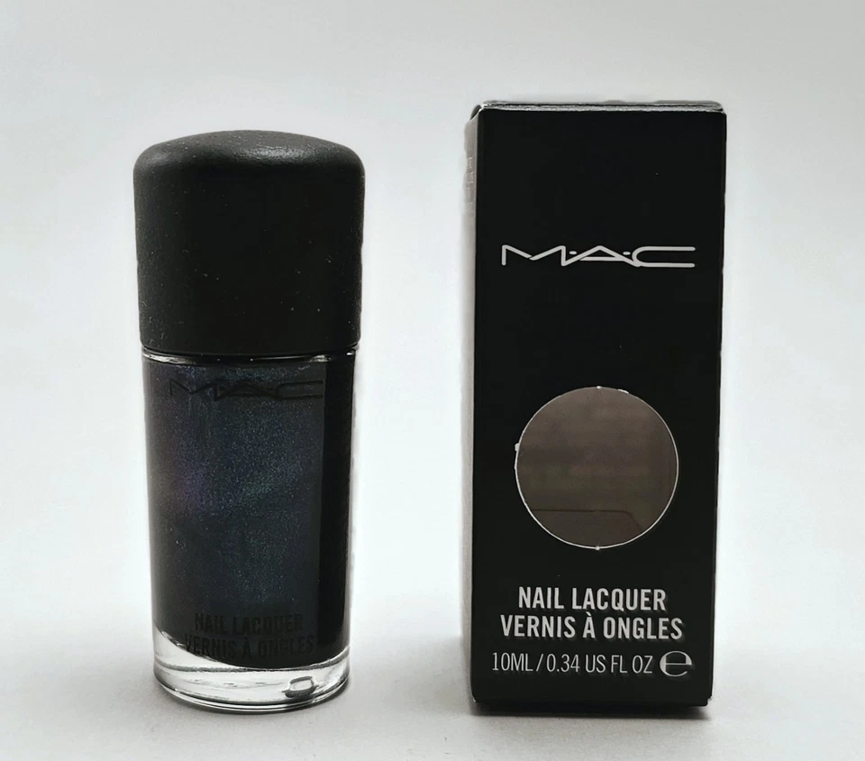 MAC Blue Storm NAIL LACQUER WHIRLWIND Polish Royal Blue Green Purple LE NIB RARE - Image 1 of 2