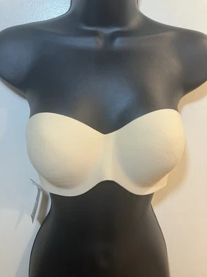 Felina Size 32C Beige Hint Of Skin Contour Strapless Bra Underwire NWT - Image 1 of 4