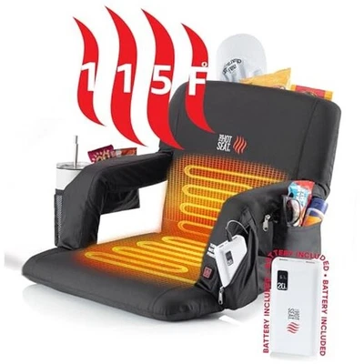  The Original Hot Seat, Dual Heat Stadium Chair with Dual Heated With Battery - Image 1 of 4