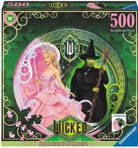 Ravensburger Jigsaw Puzzle 500 Pieces Wicked A story in two Halves - Picture 1 of 2