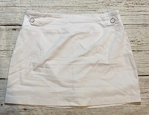 Pantalón Corto Floral & Ivy Curvy Talla L Blanco Tenis Golf Atlético - Imagen 1 de 11