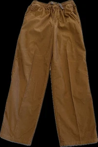 Hanna Andersson Carefree Corduroy Pants 150 12 Treehouse Brown 45857 - Picture 1 of 3