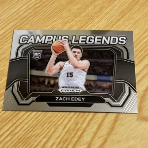 2024 Panini Prizm Draft Picks Campus Legends Zach Edey #8 (RC) - Picture 1 of 2