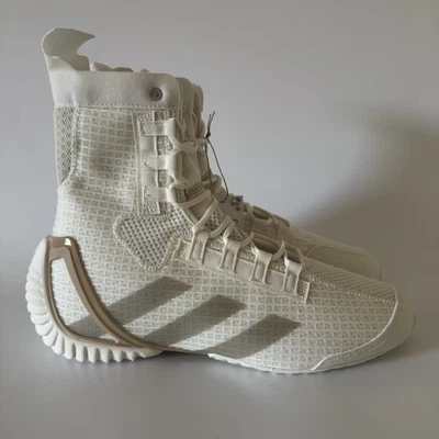 adidas Men 7.5/Wmn 8.5 Speedex 23 Boxing/MMA Training Shoes ‘Off White’ JH8822 - Image 1 of 4
