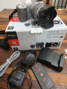 Sony NEX-5 Mirrorless Camera Bundle – Excellent Condition - Picture 1 of 15