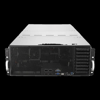 ASUS ESC8000-G4 8GPU 8X2.5" Server/3X 2200W PSU/2X8160 CPU/1T 2400MHz RAM - Image 1 of 4