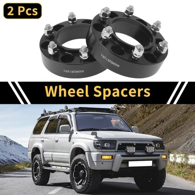 2 Pcs 6x139.7mm Wheel Spacers 106.1mm M12x1.5 for Toyota 4Runner 89-23 — 第 1/4 张图片