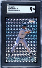 1993 Pacific #7 Ken Griffey Jr. Jugadores Calientes SGC 9 Giants POP 3