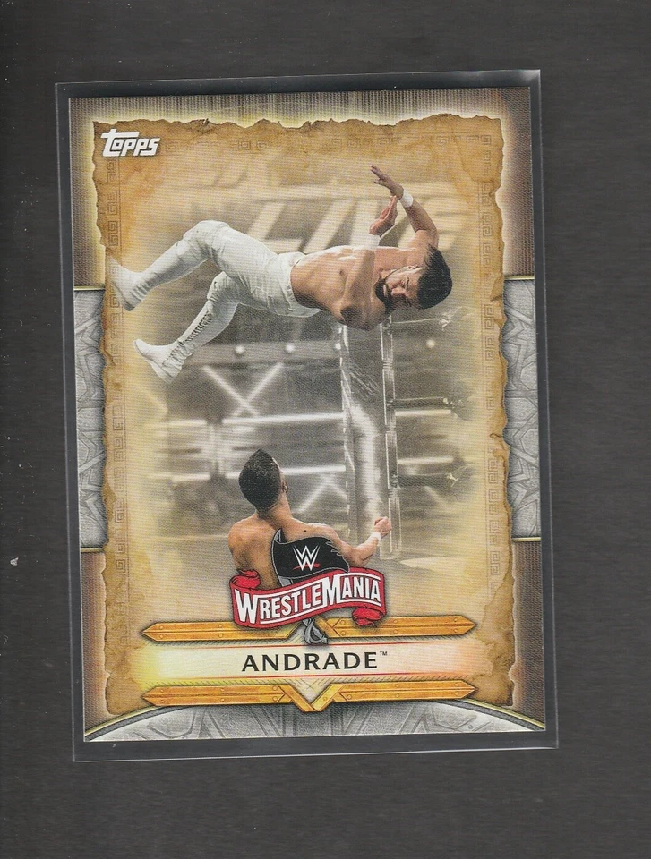 ANDRADE  #WM-5  2020 WRESTLEMANIA  ROSTER CARD NICE!**** Foto 1 de 1