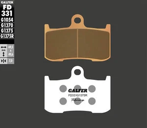 Victory Cross Country 2010-2024 Galfer Front Brake Pads - Imagen 1 de 5
