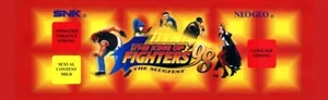 King of Fighters '98 FULL SIZE Arcade Marquee 26" x 8" - Picture 1 of 1