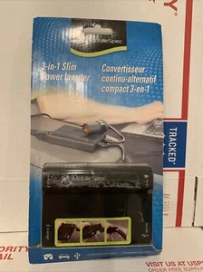 MOBILESPEC  3-IN-1 12V DC 130 Watts - SLIM POWER INVERTER - Bild 1 von 2