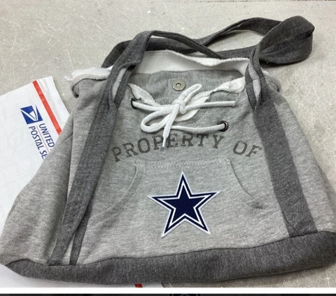 Dallas COWBOYS Hoodie Purse 9.5"x15.5"x4" Cover