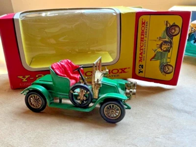 1968 MATCHBOX Yesteryear 2 MOKO LESNEY Y-2 1911 Renault 2-Seater F BOX - Image 1 of 3