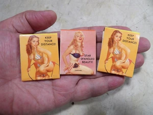 3 Vintage 1940s50s Hi-Way Inn & Sportsman's Corner Parksville NY Matchbooks NOS - Picture 1 of 7