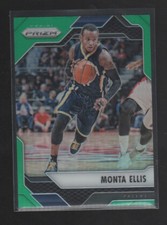 MONTA ELLIS  2016-17 PANINI PRIZM GREEN PRIZMS CARD #183