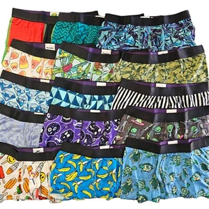 15 × MeUndies Mens Medium Trunk Briefs Colorful Novelty Micromodal Underwear - Picture 1 of 6