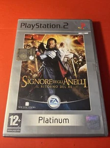 PS2 SPIEL Herr der Ringe Die Rückkehr des Königs Ita ohne Handbuch - Bild 1 von 3