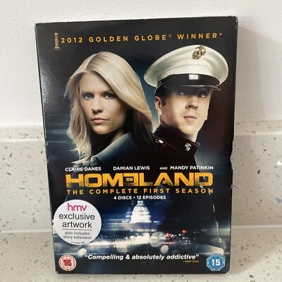 Homeland Season / Series 1 Sealed NEW Region 2 DVD - Image 1 of 4