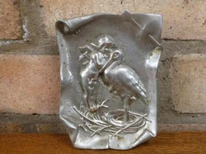 Ein schöner Vintage Jugendstil Silber Metall Pin Tablett Schminktisch - Bild 1 von 1