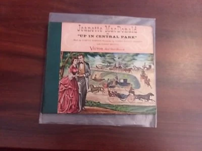 1940s RARE Nr. MINT 1st PRESS, NOS Robert Merrill "up in central park SET#991 78 - Image 1 of 4