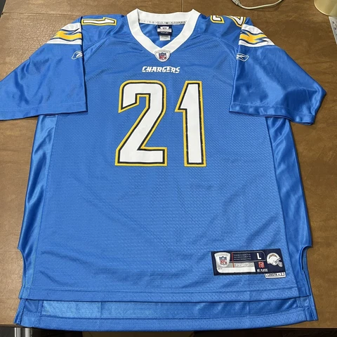 Vintage Ladainian Tomlinson San Diego Chargers Jersey Sewn Powder Blue Sz Large Cover