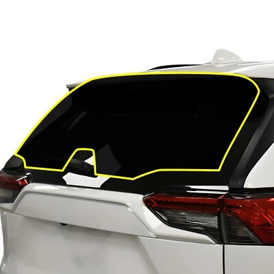 Pre Cut Rear Windshield Nano Ceramic Window Film Tint Fits Toyota Rav4 2019-2024 - Image 1 of 4