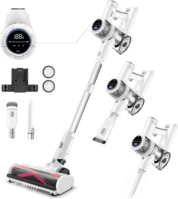 55Kpa Cordless Vacuum Cleaner 600W Lightweight Stick Vacuum Cleaner Rechargeable - Image 1 of 4