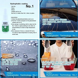 Nano Hydrophobic Ceramic Coating Liquid For Window Glass Fabric Cloth Spray