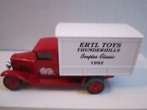 ERTL TOYS THUNDERHILLS 1930 CHEVROLET DELIVERY TRUCK - TUB T