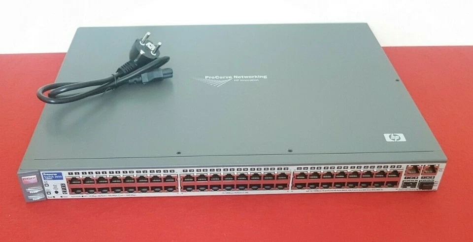 HP ProCurve  - J4899A Switch 2650 48-Ports 10/100Base-T Ports + 2x 10/100/1000 - Bild 1 von 1