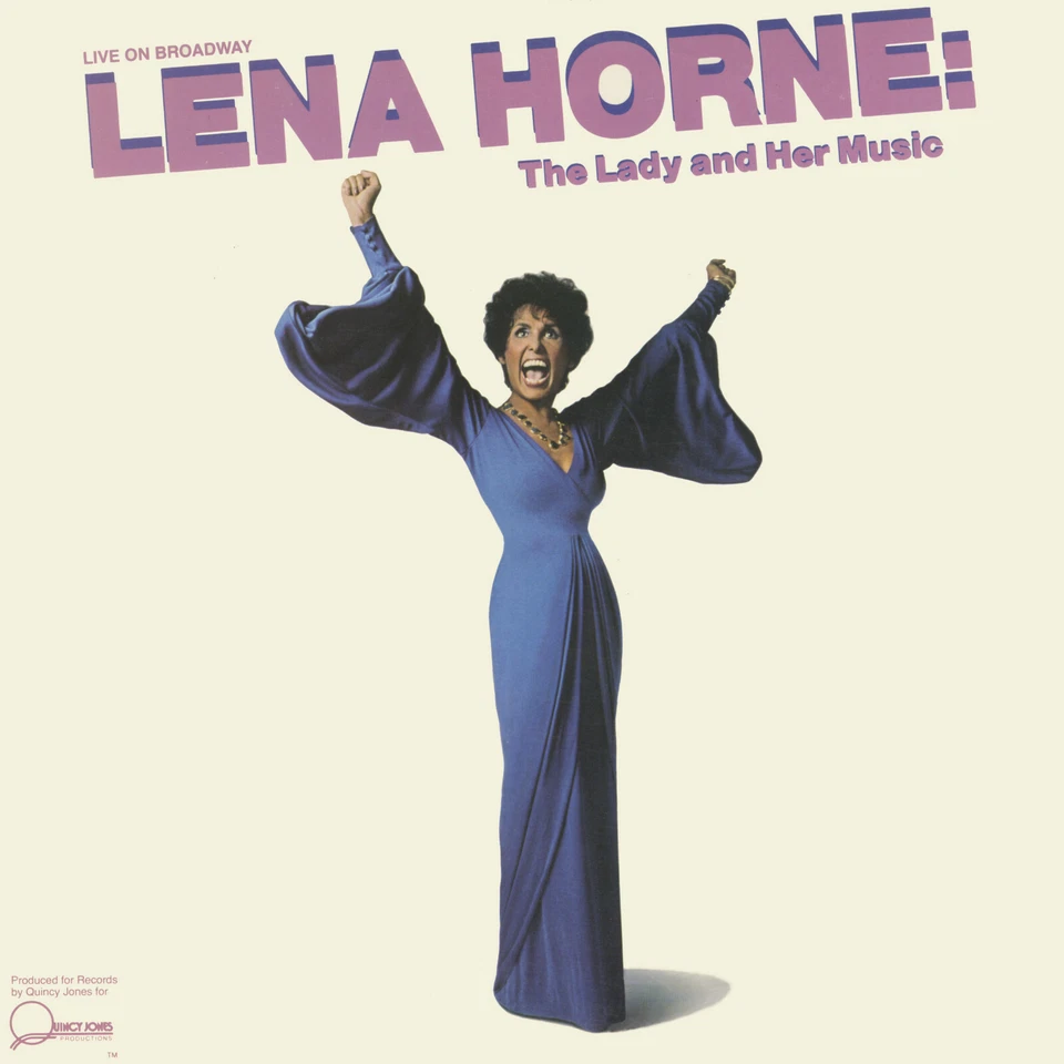 Lena Horne ~The Lady and Her Music ~ Live On Broadway Vinyl LP 2QO-3597 - Imagem 1 de 1