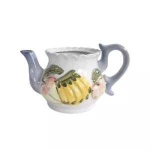 Jarrón jarra de porcelana sin tapa tetera de cerámica de colección Grannycore Cottagecore - Imagen 1 de 12