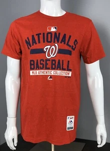 Washington Nationals T-Shirt meliert rot (M,L) - Bild 1 von 4