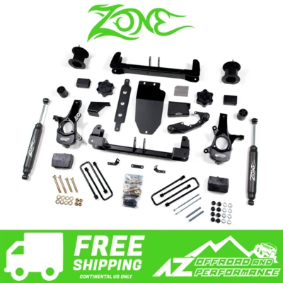 Zone Offroad 4.5" Suspension Lift for 14-18 Chevy GMC Silverado Sierra 1500 4WD - Image 1 of 4