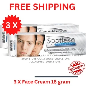 3 X SPOTLESS Face Cream For Spots and teenage skin problems كريم سبوتليس الأصلي - Picture 1 of 2
