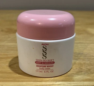 NUEVO Crema corporal suave y sensual Avon Skin So Soft SSS 6 oz 1997 NOS rosa Foto 1 de 3