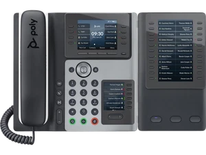 POLY Edge E450 IP-Telefon und PoE-fähig - Bild 1 von 4