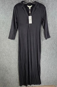 Lilly Pulitzer Black Ollie Maxi Polo Black Dress size Small NWT - Picture 1 of 7
