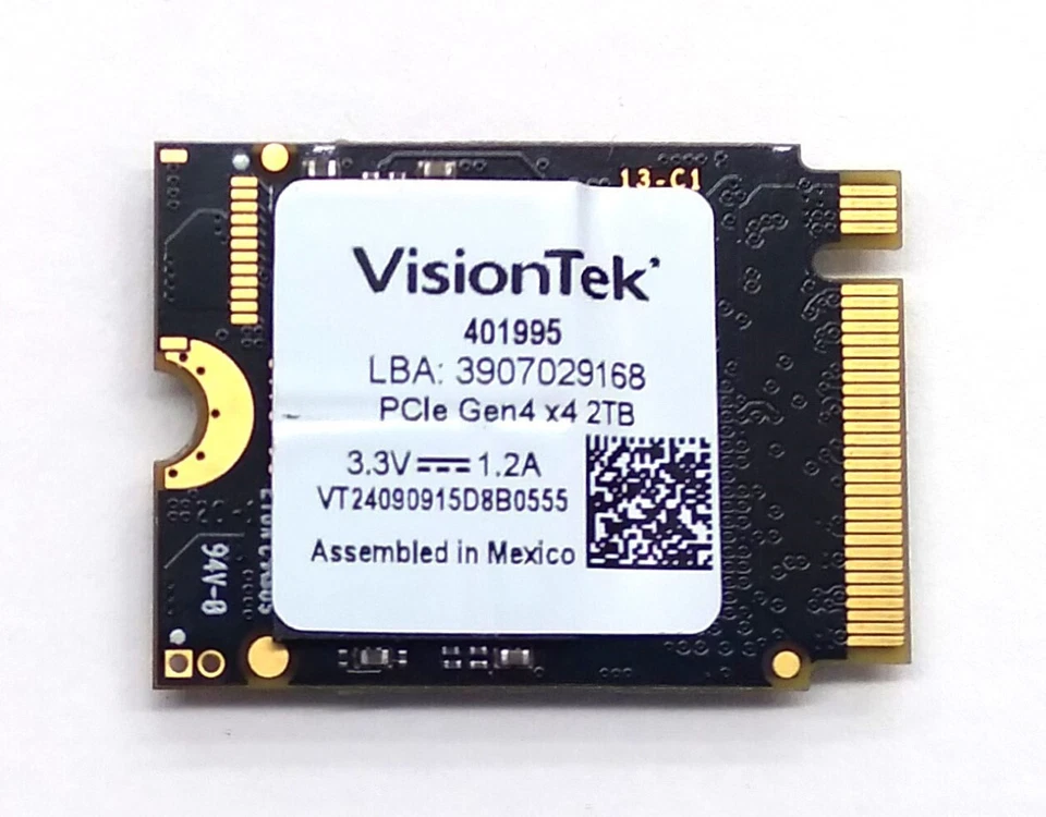 Solid State Drive VisionTek 901560 Solid State Drive - 2TB - DLX4 - M.2 2230 - Image 1 of 1