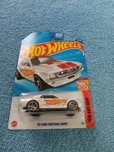 2025 Hot Wheels 121/250 '67 FORD MUSTANG COUPE 1/10 THEN & NOW 🆕 White,Red . - Picture 1 of 6
