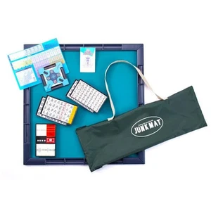 Taiyo Giken Mahjong Set Junk Mat Prime Gear Made in Japan Carry Bag Brand New - Picture 1 of 12