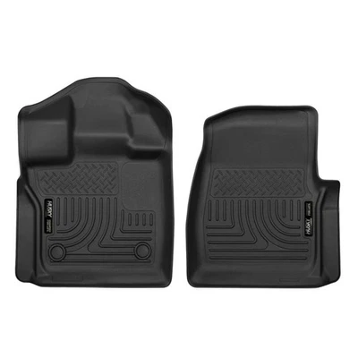 Husky X-Act Contour Black DuraGrip Front Row Floor Mats for Ford F-150 Reg. Cab - Image 1 of 4