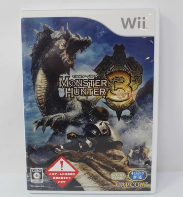 Monster Hunter 3 Tri Nintendo Wii Japanese Video Game in Box Tested - Image 1 of 3